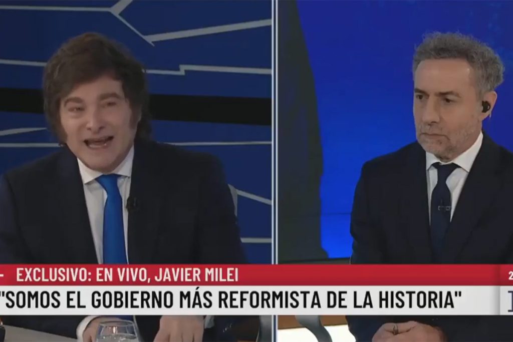 Milei se adjudicó la decisión de «meter presa» a Cristina y fue denunciado