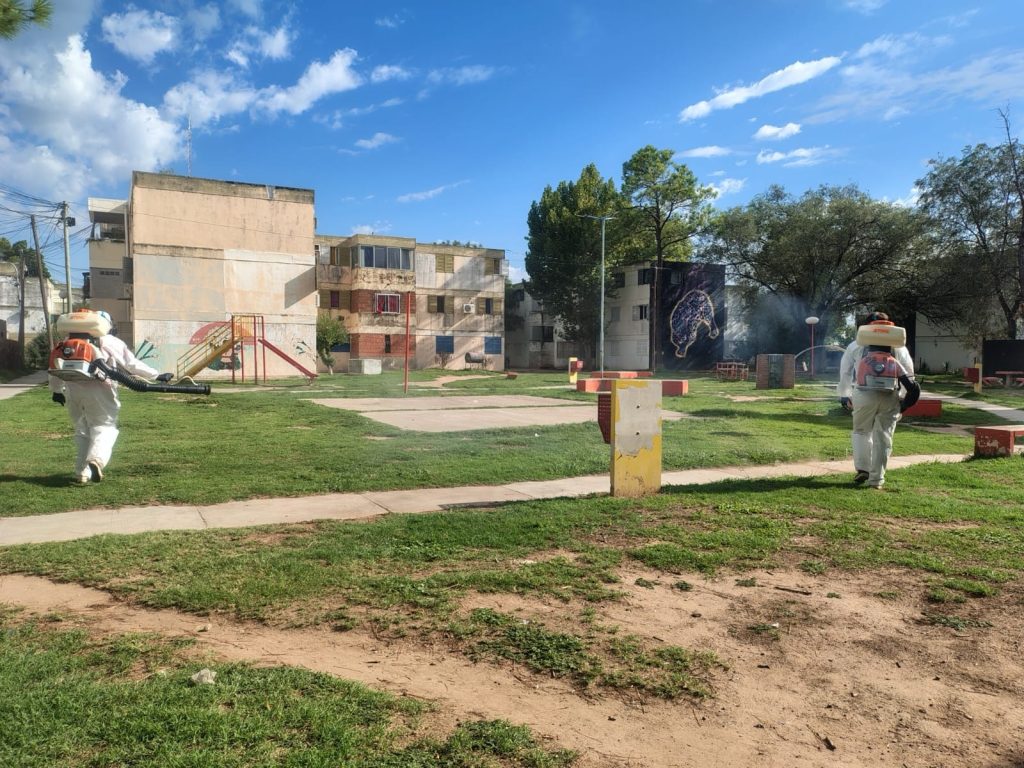 Continúa el Plan de prevención contra el dengue en Villa Mercedes